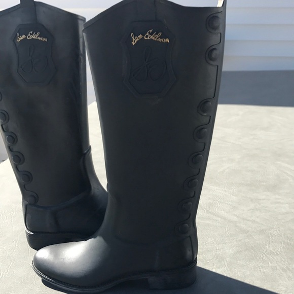 Sam Edelman rain boots in excellent condition - Picture 3 of 8